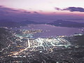 灰ヶ峰からの夜景
